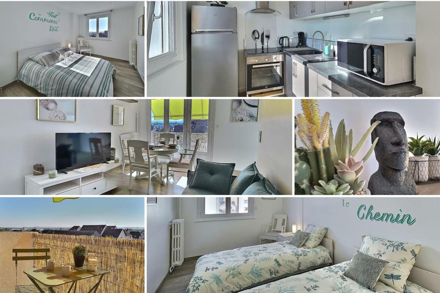 Le Voltaire - Balcon - 2 Chb - 3 Lits - 2 Min Gare Et Cente-Ville - Mon Groom Труа Экстерьер фото